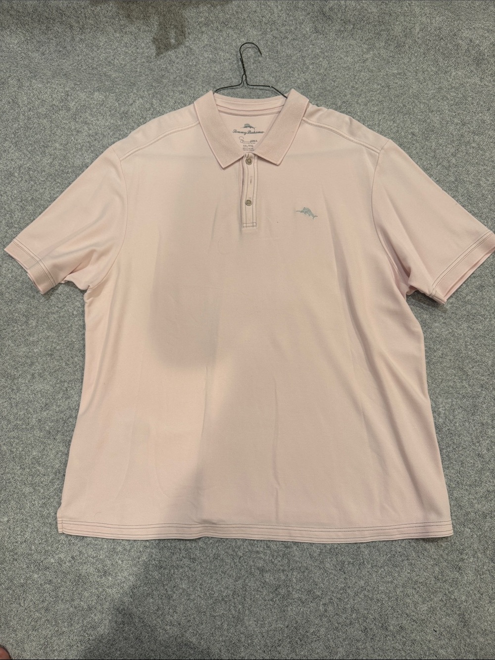 Tommy Bahama Men’s Light Pink Polo Shirt